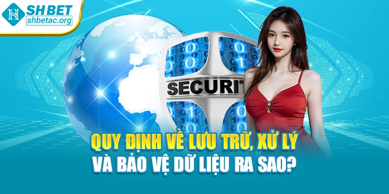 Quy định về lưu trữ, xử lý và bảo vệ dữ liệu ra sao?