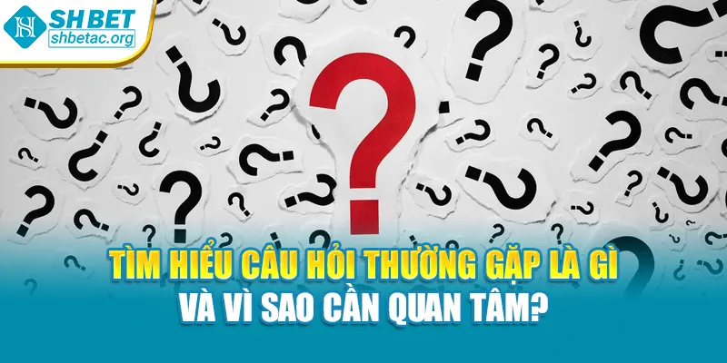 Tìm hiểu câu hỏi thường gặp là gì và vì sao cần quan tâm?